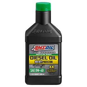 Signature Series Max-Duty Synthetic Diesel Oil 0W-40
Product code : DZFQT-EA
