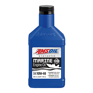 AMSOIL 10W-40 Synthetic Marine Engine Oil
Product code : WCFQT-EA